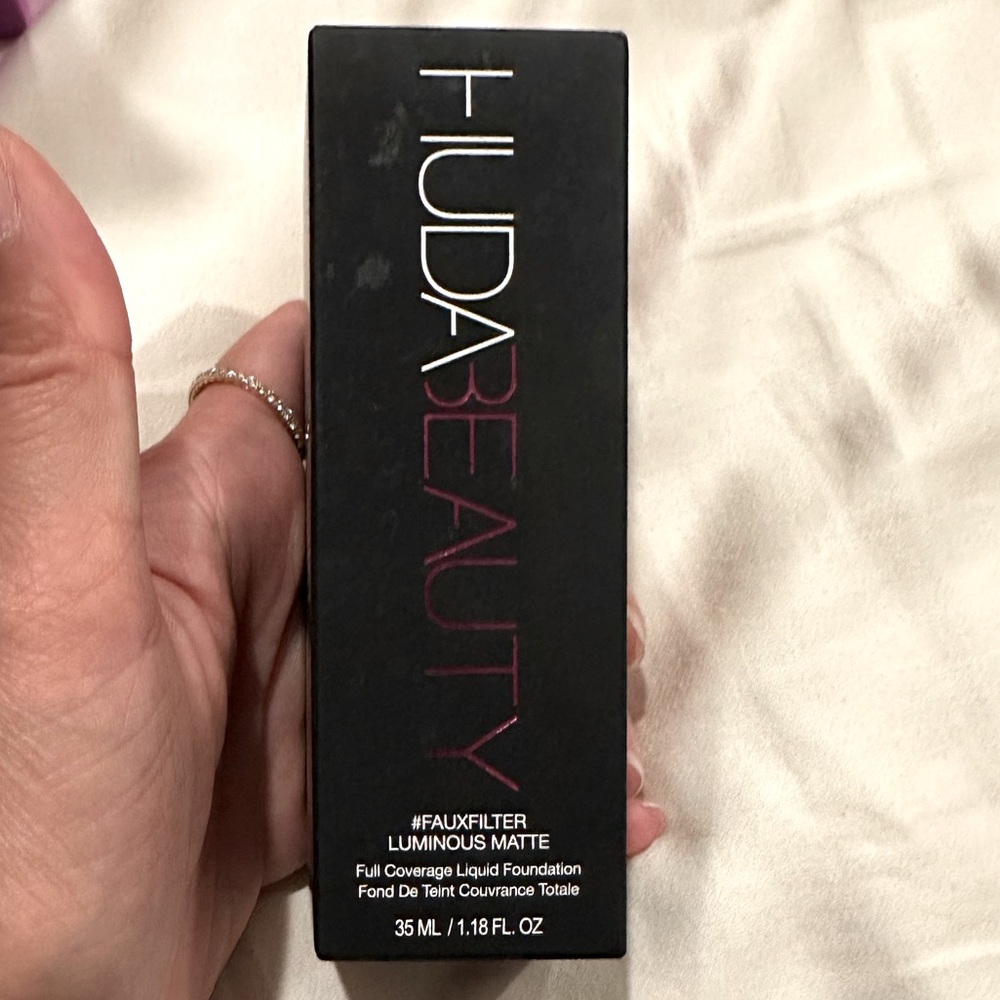 FauxFilter Luminous Matte Foundation - Biscotti hudabeauty